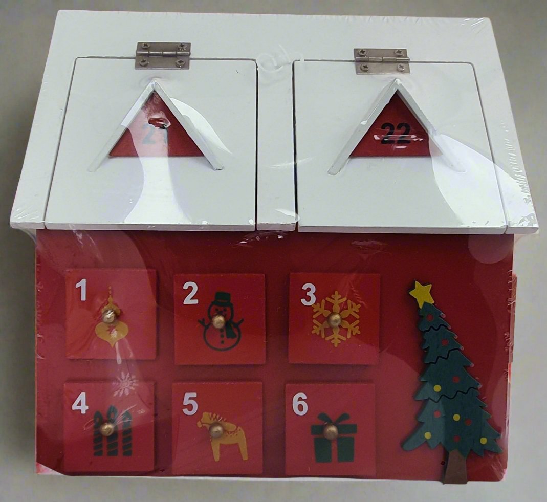 Wooden Christmas Advent Calendar