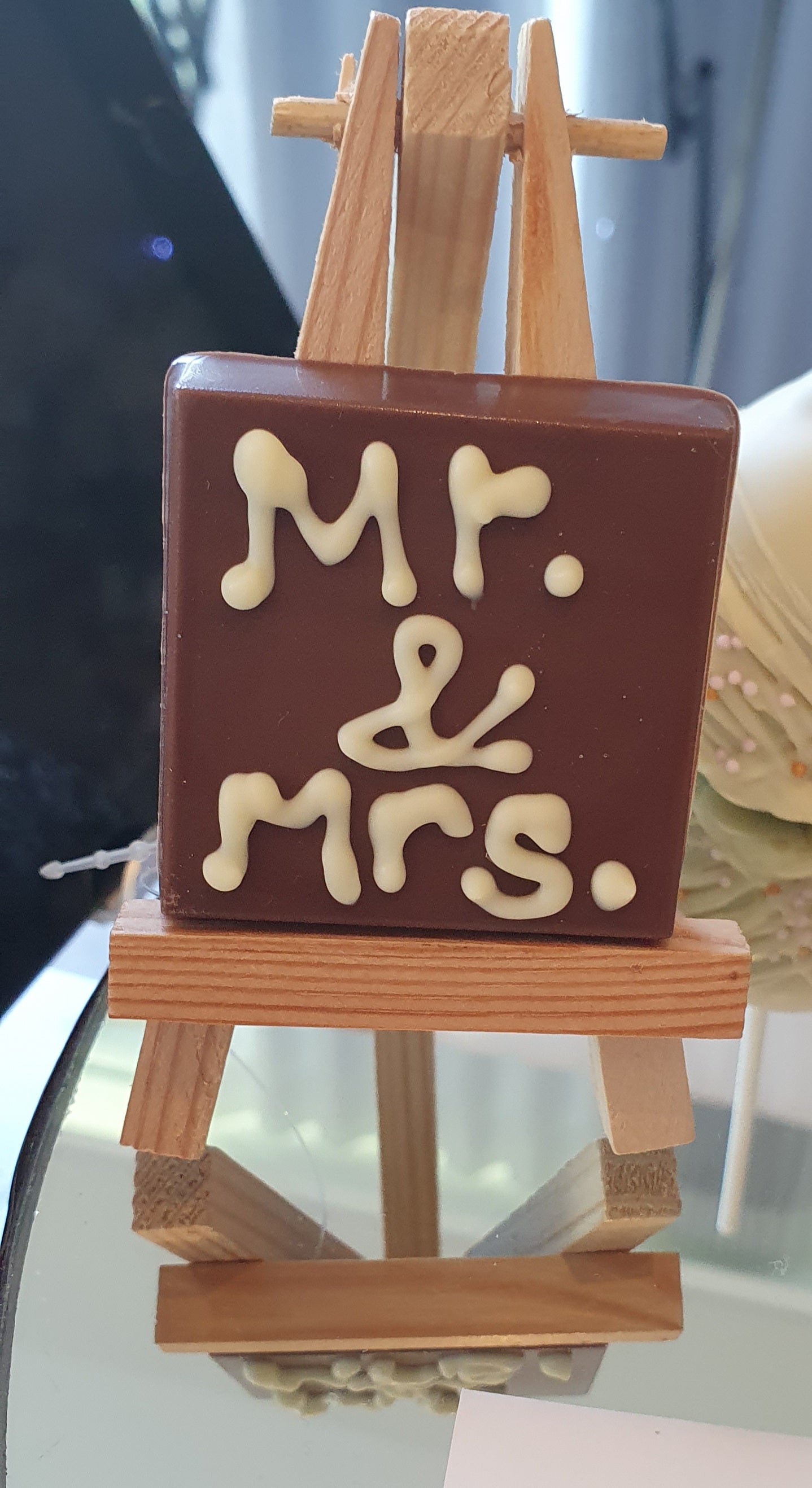 Small Wedding Chocolate Bars