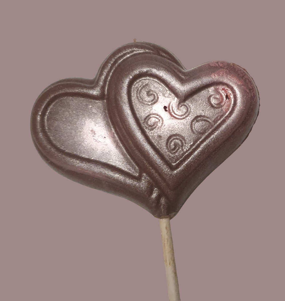 Heart-Shaped Lollipop