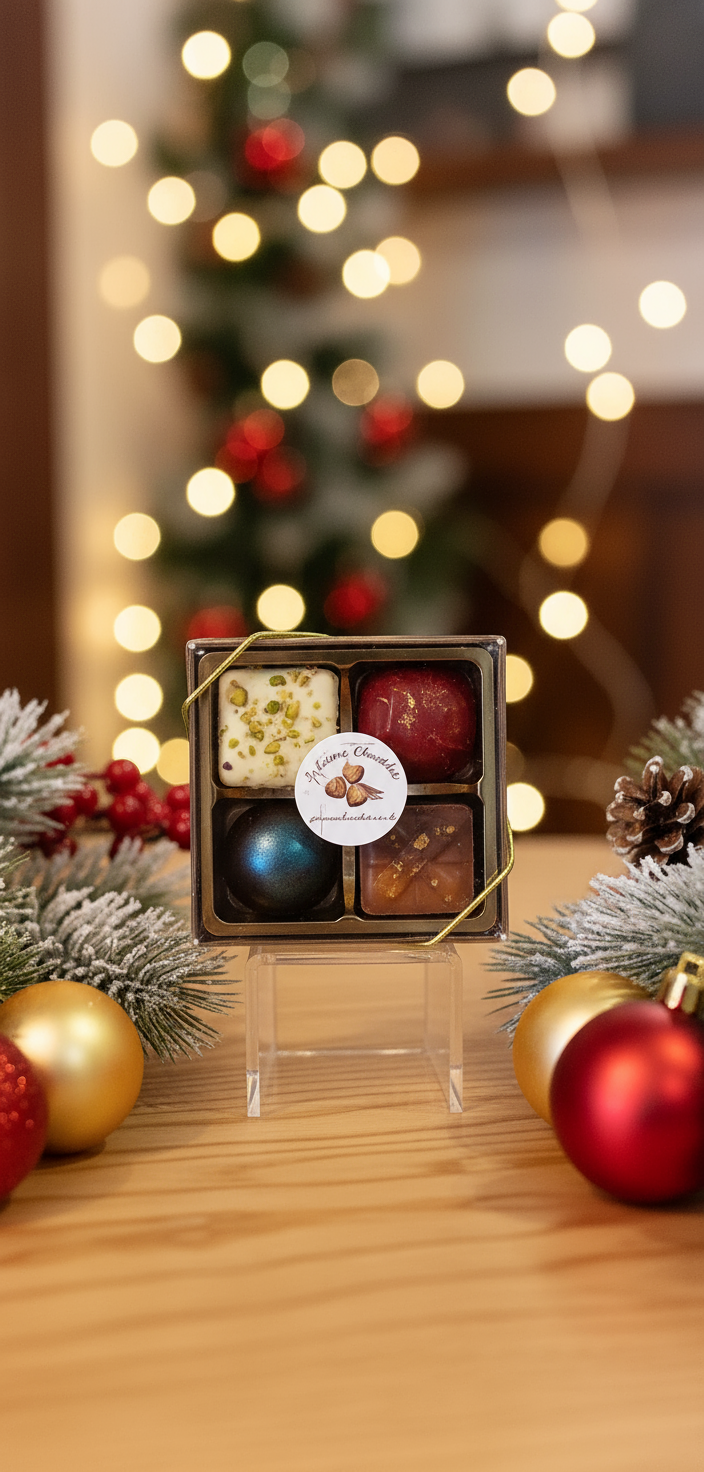 4 Box Christmas Truffles