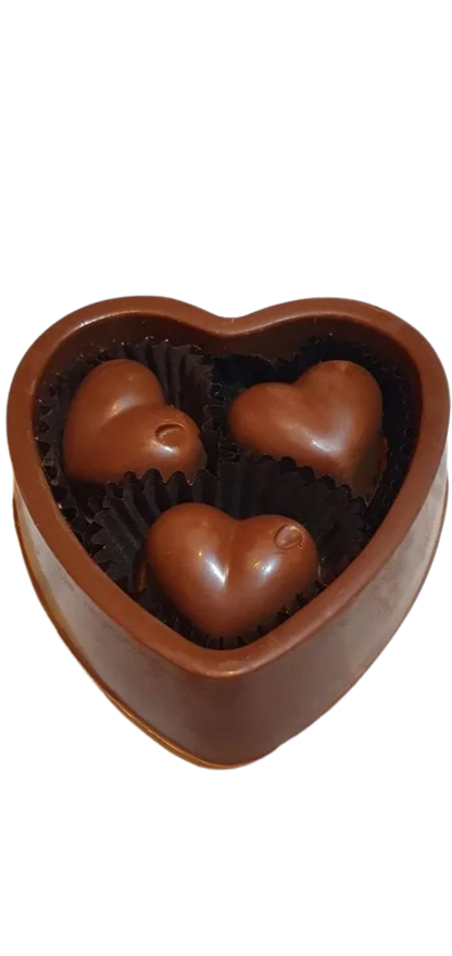 All Chocolate No Box Chocolate Heart