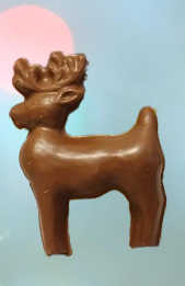 3D Reindeer Christmas Chocolate