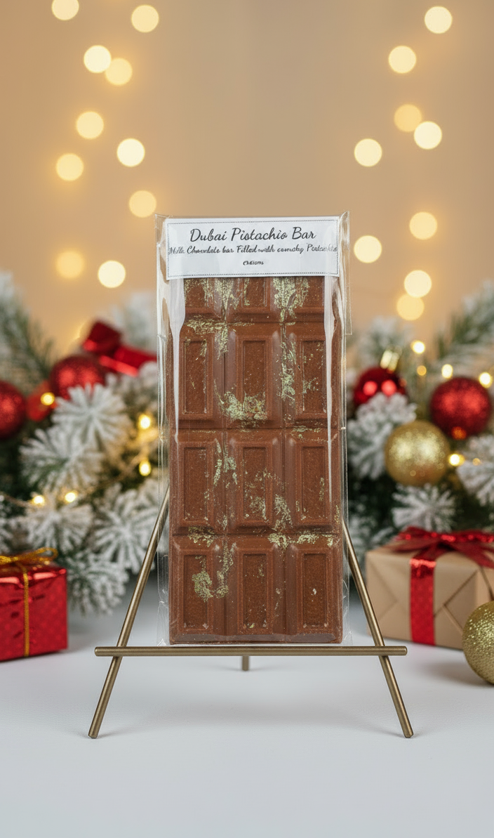 Dubai Pistachio Chocolate Bar