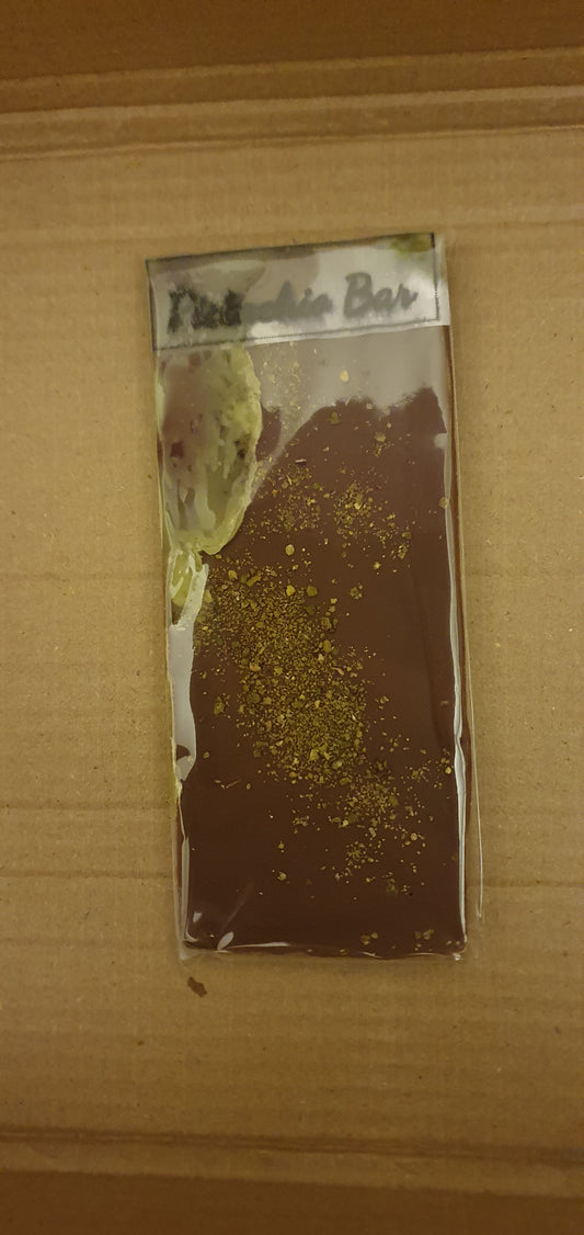 Broken Pistachio Chocolate Bar