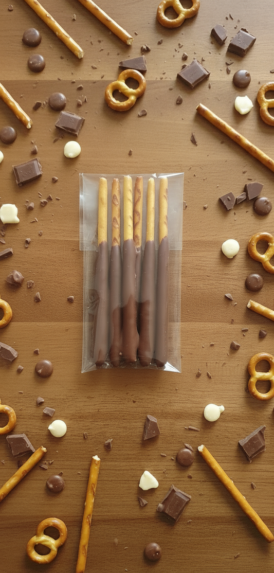Dipped Pretzel Sticks