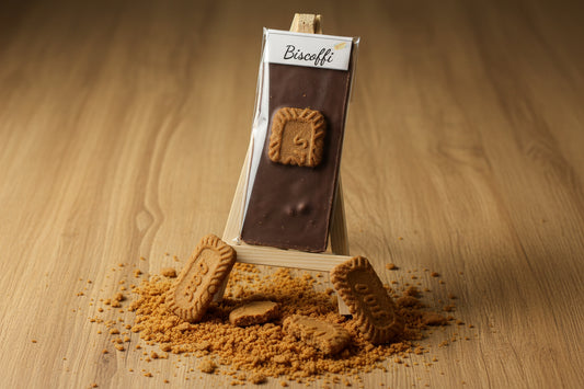 Chocolate Bar filled with a Biscoffi cream