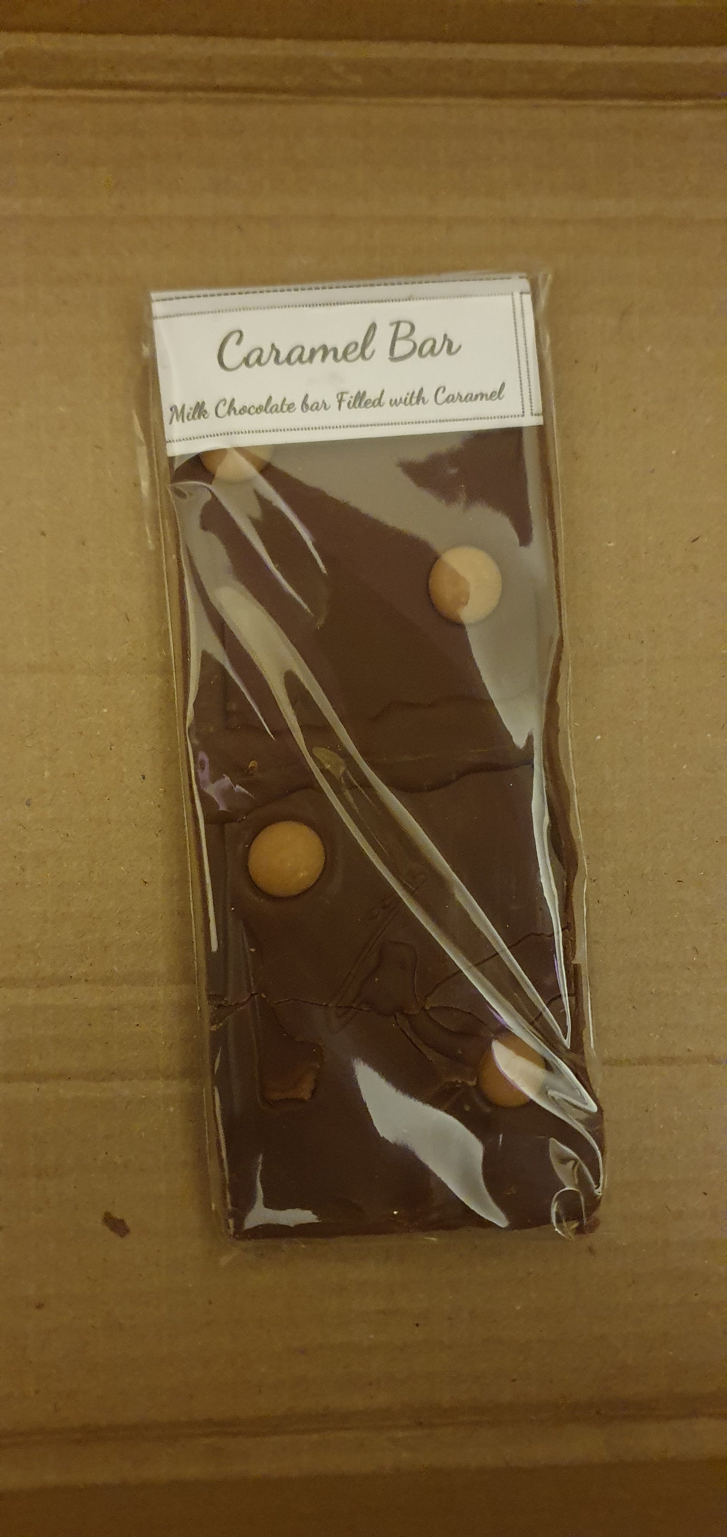 Broken Caramel Chocolate Bar